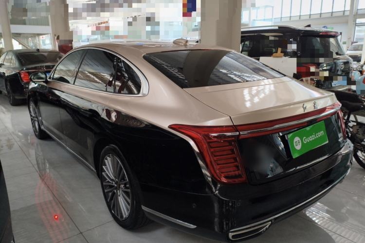 Used Hongqi H9 2023 2.0T Smart Connect Flagship Edition Rear Left 45 Deg