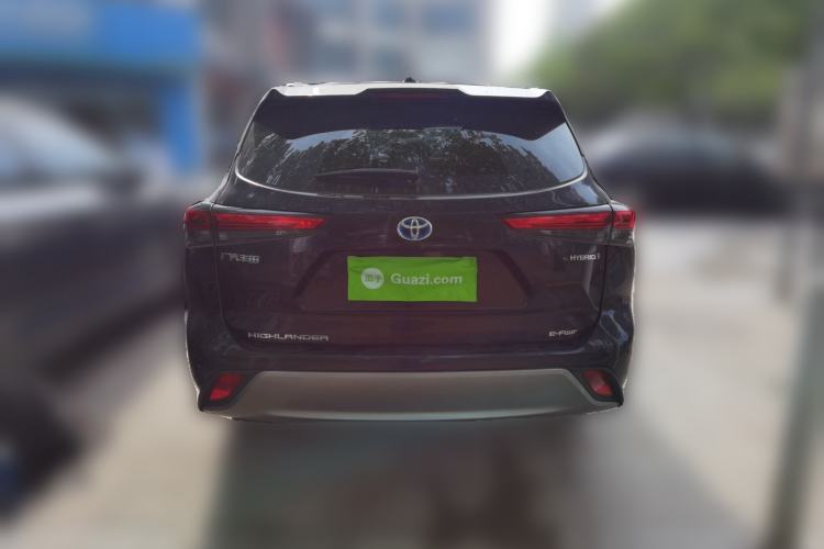 Used Toyota Highlander 2022 Dual-Engine 2.5L Four-Wheel Drive Luxury Edition 7 Seats Rear