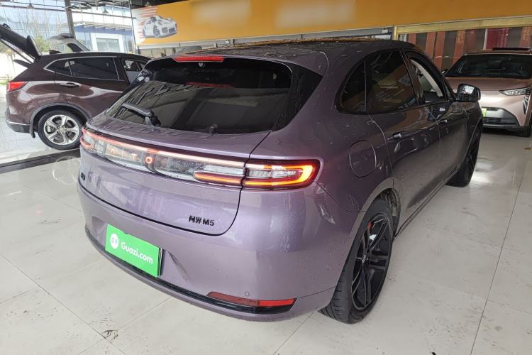 Used Hima AITO M5 2025 Extended-Range Ultra All-Wheel-Drive Version Rear Right 45 Deg