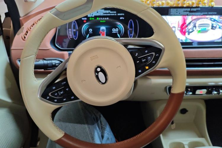 Used ORA Good Cat 2021 400km Standard Range Athena Edition Lithium Iron Phosphate Steering Wheel