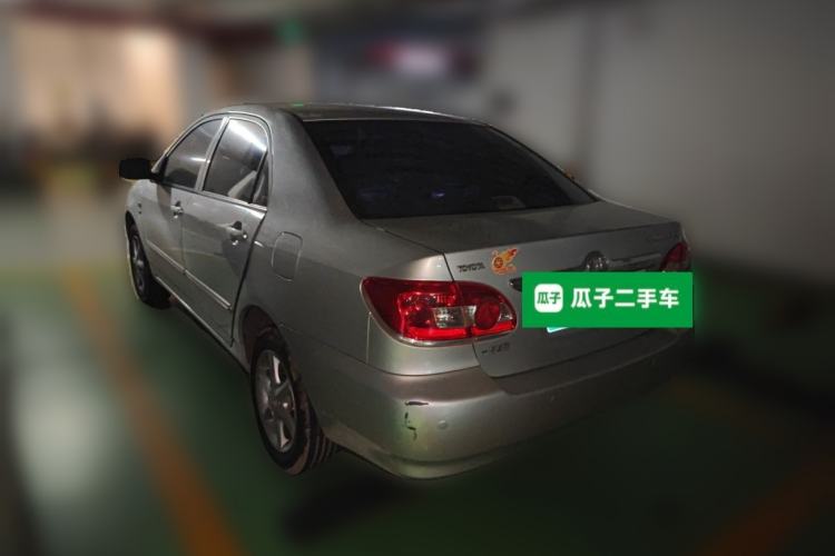 Used Toyota Corolla EX 2011 1.6L Automatic Luxury Edition Rear Left 45 Deg