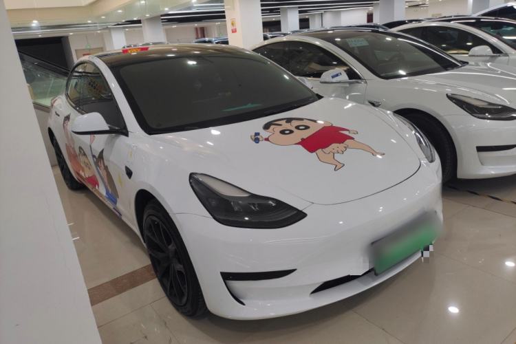 Used Tesla Model 3 2022 Rear-Wheel-Drive Version Front Right 45 Deg