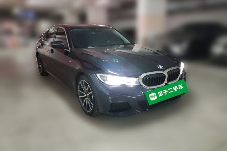 Used BMW 3 Series 2022 325Li M Sport Package Front Right 45 Deg