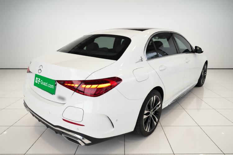 Used Mercedes-Benz C-Class New Energy 2025 C 350 eL Rear Right 45 Deg