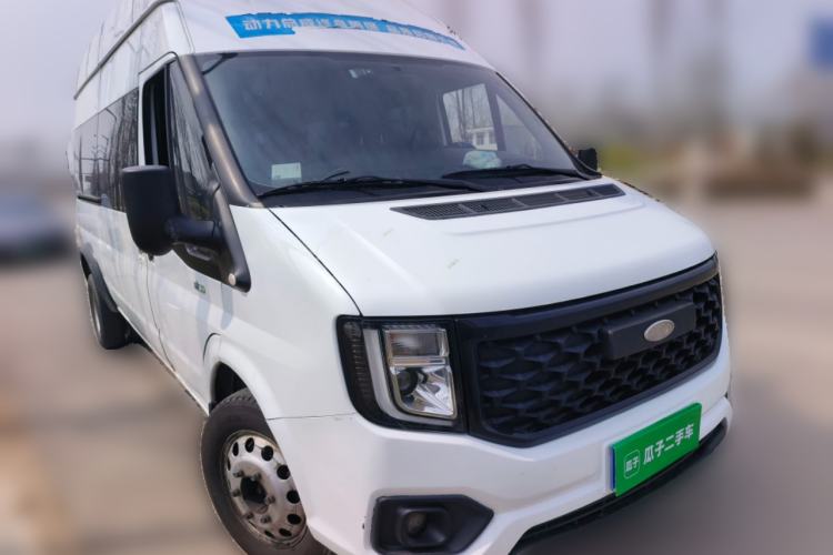 Used JMC Fushun 2023 2.0T Manual Long-Wheelbase High-Roof Passenger Version Business-Class 15-Seater (Non-Commercial)
