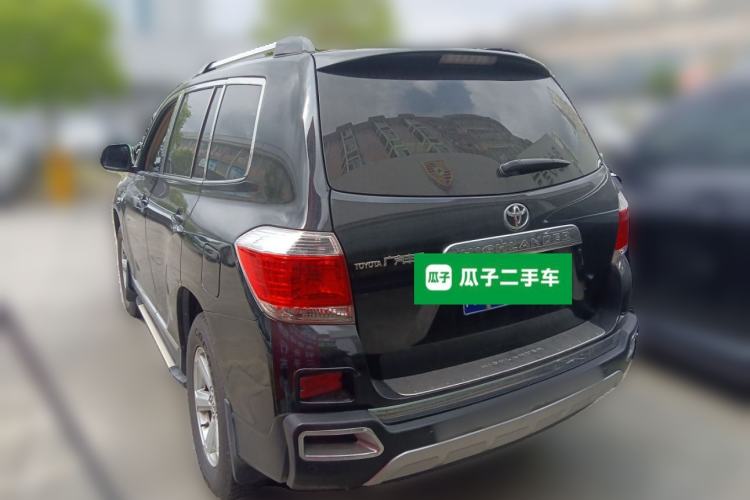 Used Toyota Highlander 2012 2.7L 2WD 5-Seater Elite Edition Rear Left 45 Deg