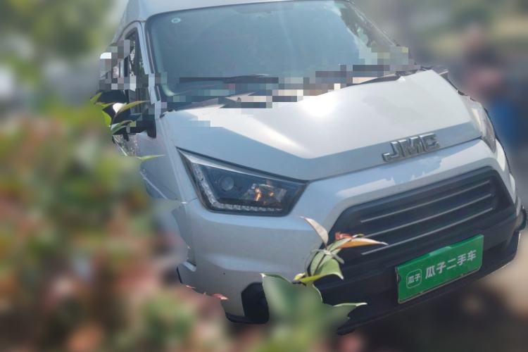 Used JMC Transit 2021 2.8T Space King Taurus Long Wheelbase Mid-Height Rear Single Tire – Step 6-Seater Diesel Euro VI JX493