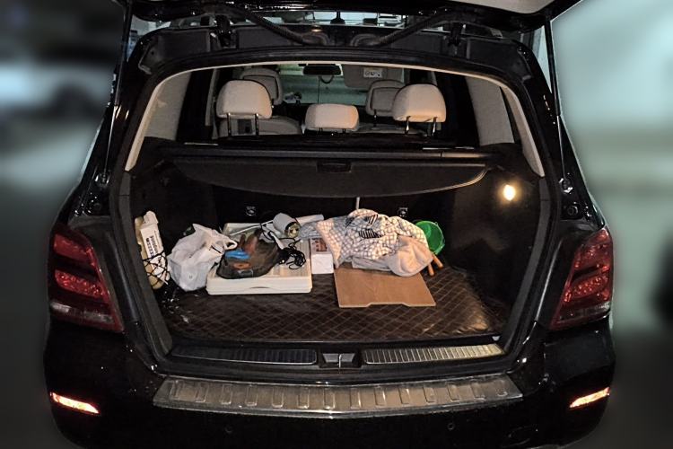 Used Mercedes-Benz GLK-Class 2015 GLK 300 4MATIC Fashion Edition Ultimate Version Trunk