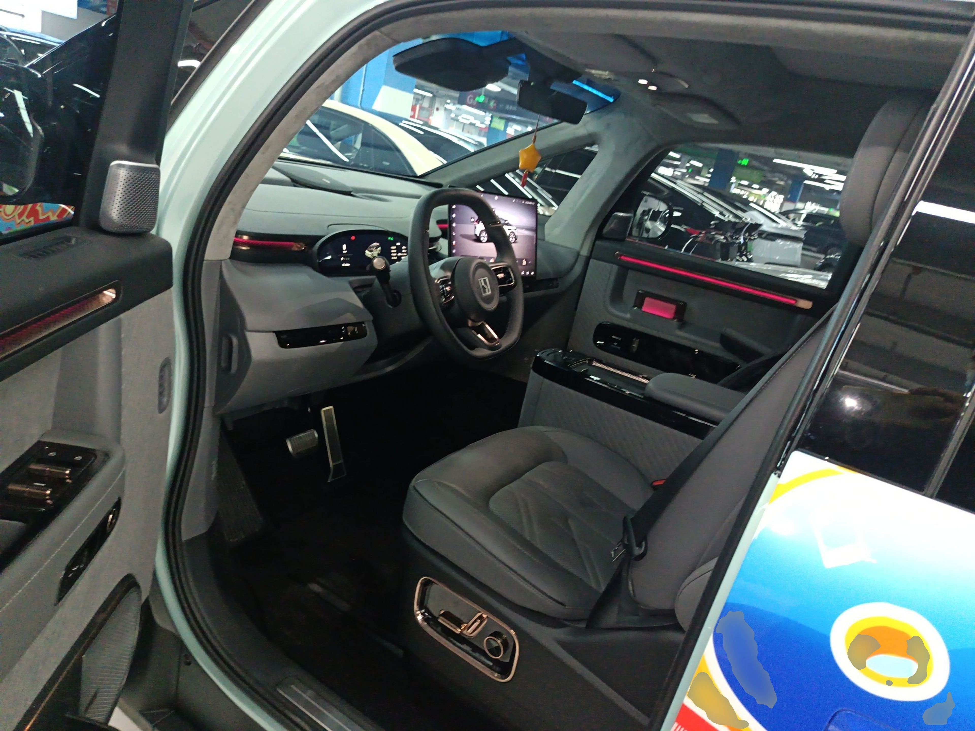 Avant de la voiture