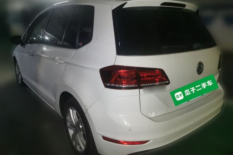 Used Volkswagen Golf Sportsvan 2019 1.6L Automatic Pure Model China V Standard Rear Left 45 Deg
