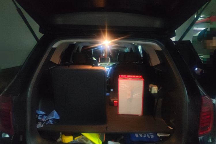 Used Hyundai Santa Fe 2020 380 TGDi Automatic Two-Wheel Drive GLS Luxury Edition Trunk