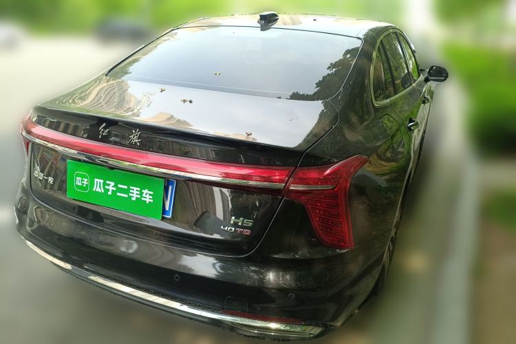 Used Hongqi H5 2023 2.0T Automatic Smart Connect Flagship Edition Rear Right 45 Deg