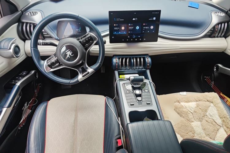 Used BYD Yuan PLUS 2022 430 km Luxury Version Center Console