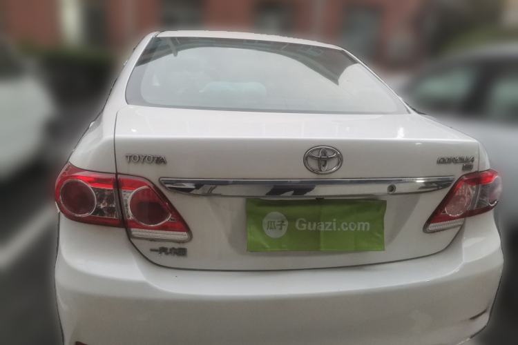 Used Toyota Corolla 2013 Special Edition 1.6L Automatic GL Cool Model Rear