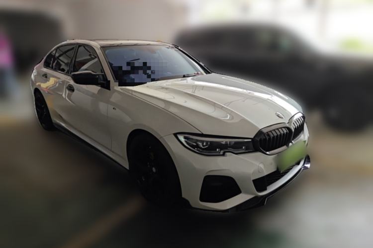 Used BMW 3 Series 2021 Facelifted 320Li M Sport Package Front Right 45 Deg