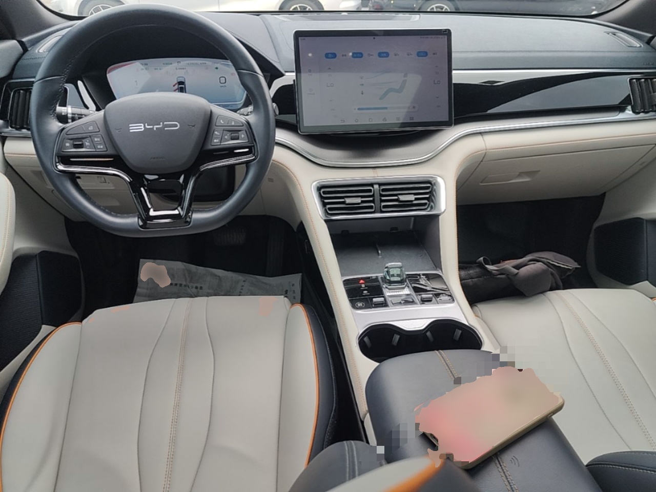 BYD Song PLUS New Energy 2023 Champion Edition EV 520KM Luxury Model — снимка 12