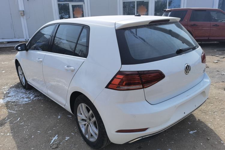 Used Volkswagen Golf 2019 280TSI DSG Comfort Version China VI Standard Rear Left 45 Deg