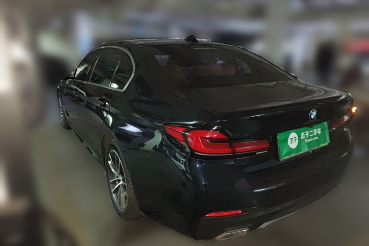 Used BMW 5 Series New Energy 2021 535Le M Sport Package Rear Left 45 Deg