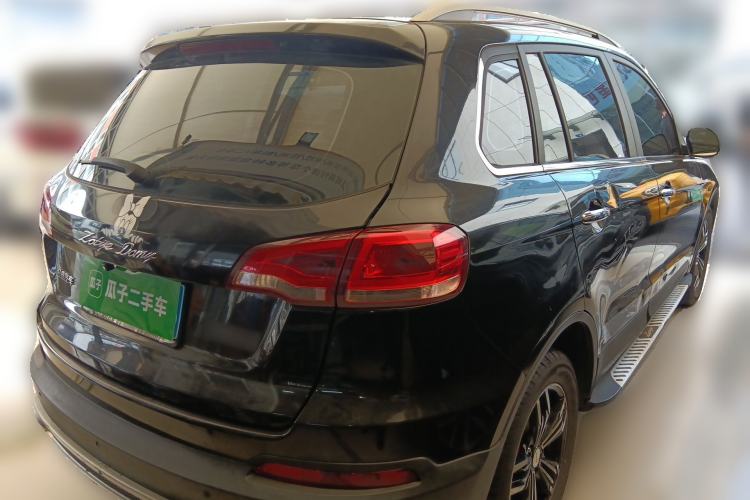 Used Zotye Domy X5 2017 Upgraded Model 1.5T CVT ZhiXian Edition Rear Right 45 Deg