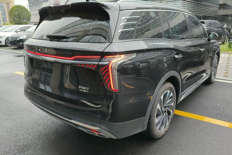 Used Hongqi HS7 PHEV 2024 2.0T PHEV Four-Wheel Drive Flagship Edition 6 Seats Rear Right 45 Deg