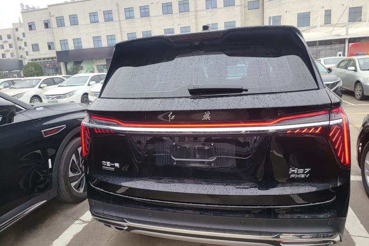 Used Hongqi HS7 PHEV 2024 2.0T PHEV Four-Wheel Drive Flagship Edition 7 Seats Rear