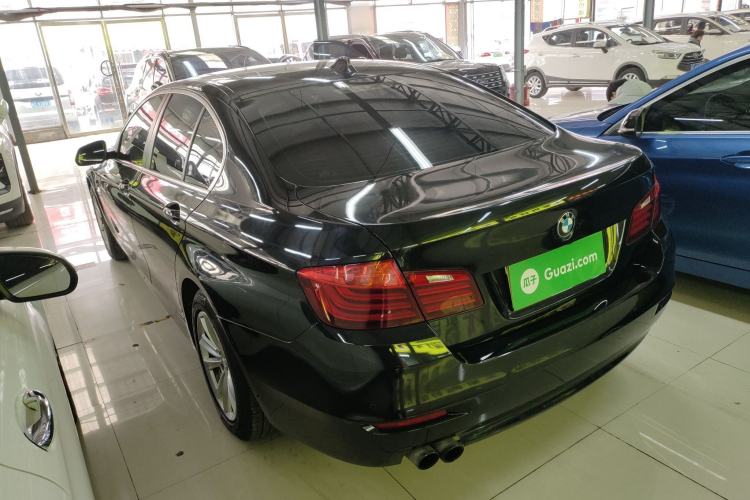 Used BMW 5 Series 2014 520i Elegant Edition Rear Left 45 Deg