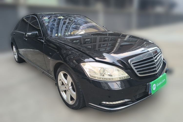 Used Mercedes-Benz S-Class 2010 S 400 L HYBRID Front Right 45 Deg