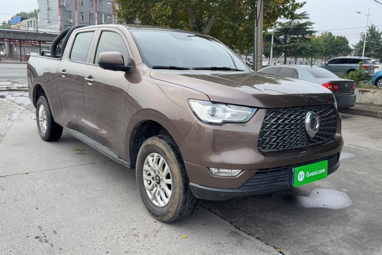 Used Great Wall Poer 2019 2.0T Commercial Version Manual Diesel Two-Wheel Drive Navigation Type Long Bed GW4D20M
