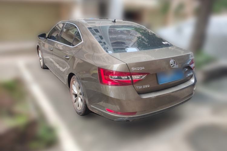 Used Skoda Superb 2018 TSI280 DSG Comfort Edition China V Standard Rear Left 45 Deg