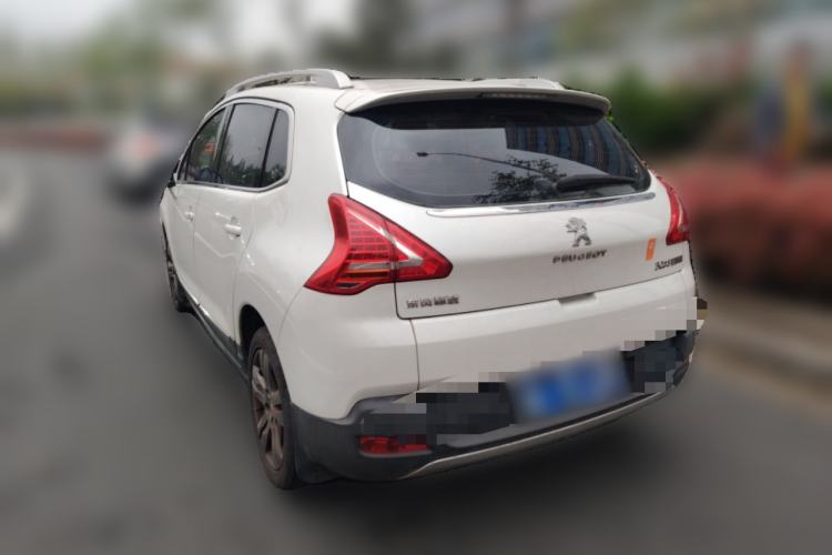 Used Peugeot 3008 2015 1.6THP Automatic Prestige Edition Rear Left 45 Deg