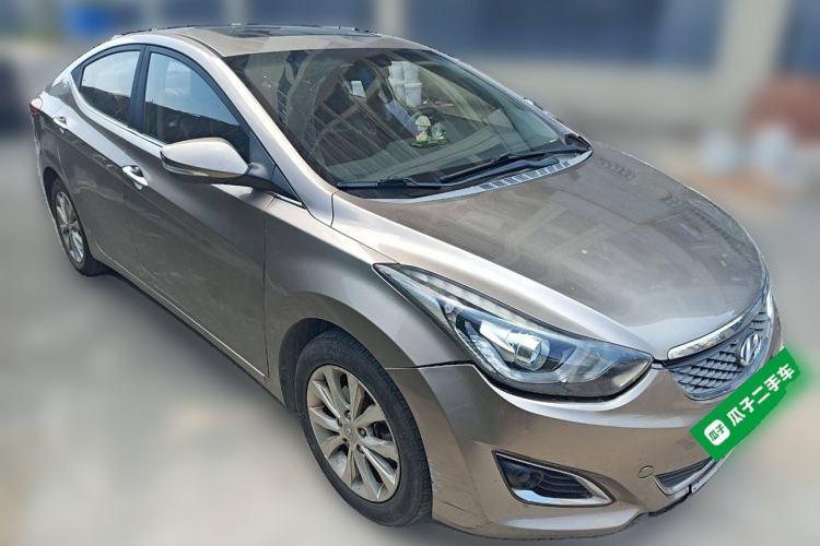 Used Hyundai Elantra (5th Generation / Langdong) 2016 1.6L Automatic Prestige Model Front Right 45 Deg