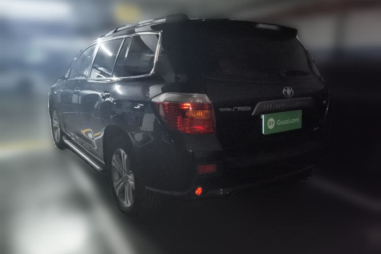 Used Toyota Highlander 2009 3.5L 4x4 7-Seater Luxury Edition with Navigation Rear Left 45 Deg