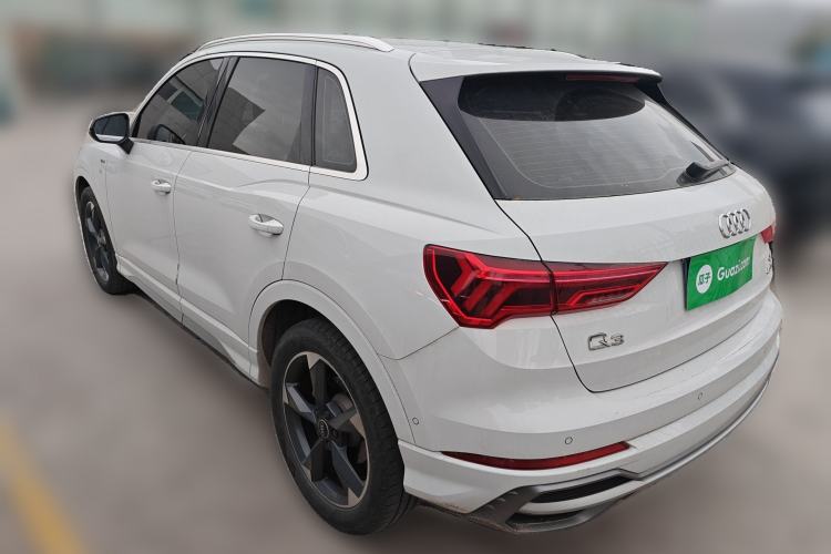 Used Audi Q3 2022 35 TFSI Fashion Dynamic Model Rear Left 45 Deg