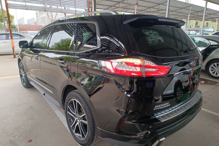 Used Ford Edge 2020 EcoBoost 245 Two-Wheel Drive Titanium 7-Seater Rear Left 45 Deg