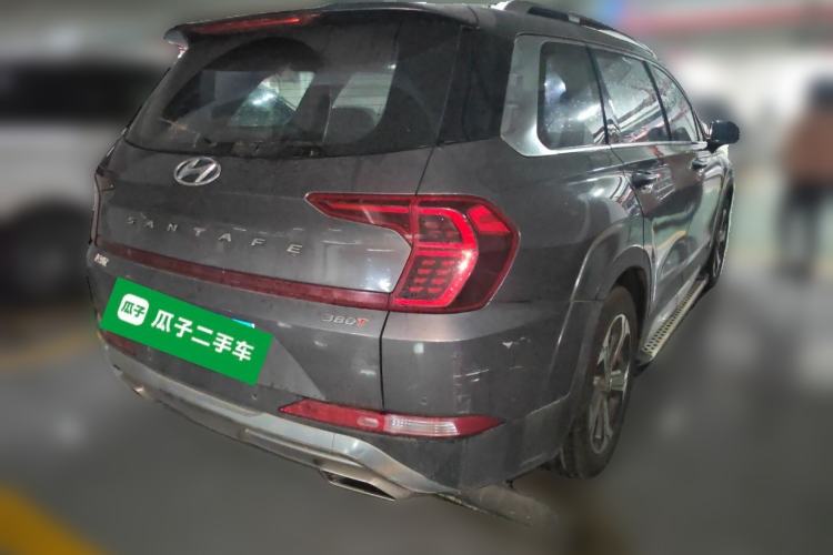 Used Hyundai Santa Fe 2019 380 TGDi TOP Automatic Two-Wheel Drive Flagship Version China V Emission Standard Rear Right 45 Deg
