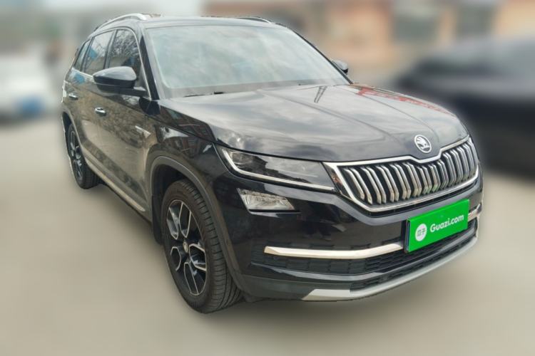 Used Skoda Kodiaq 2019 Facelifted TSI330 5-Seater Two-Wheel-Drive Luxury Enjoyment Edition China VI Standard Front Right 45 Deg