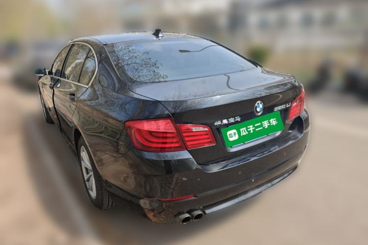 Used BMW 5 Series 2012 520Li Elegant Edition Rear Left 45 Deg