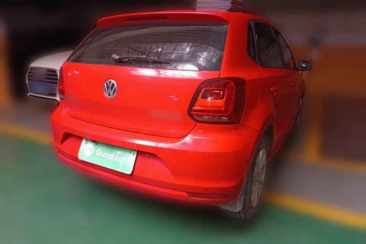 Used Volkswagen Polo 2014 1.6L Automatic Comfort Edition Rear Right 45 Deg