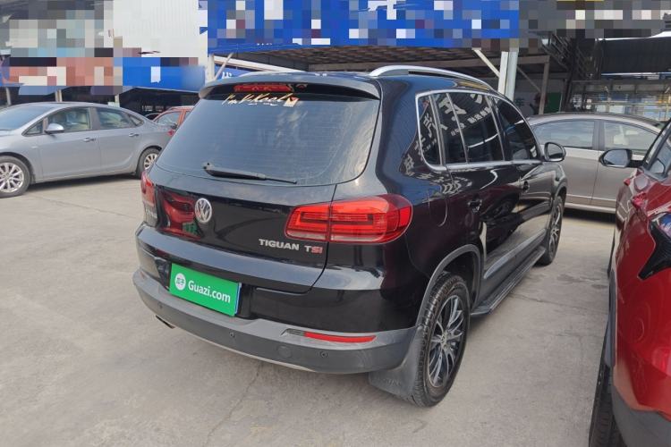 Used Volkswagen Tiguan 2013 1.8TSI Automatic Two-Wheel Drive Luxury Model Rear Right 45 Deg
