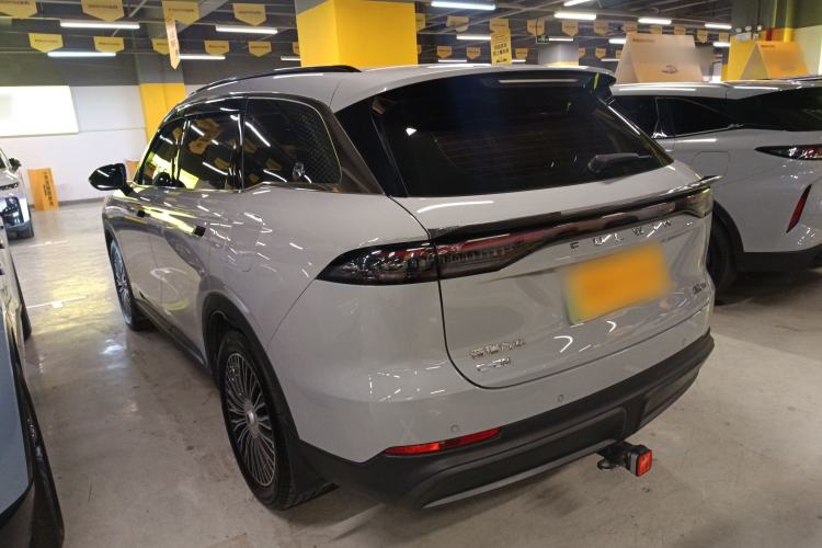 Used Chery Fengyun T9 2024 120 Long-Range Flagship Version 7 Seats Lithium Iron Phosphate Rear Left 45 Deg