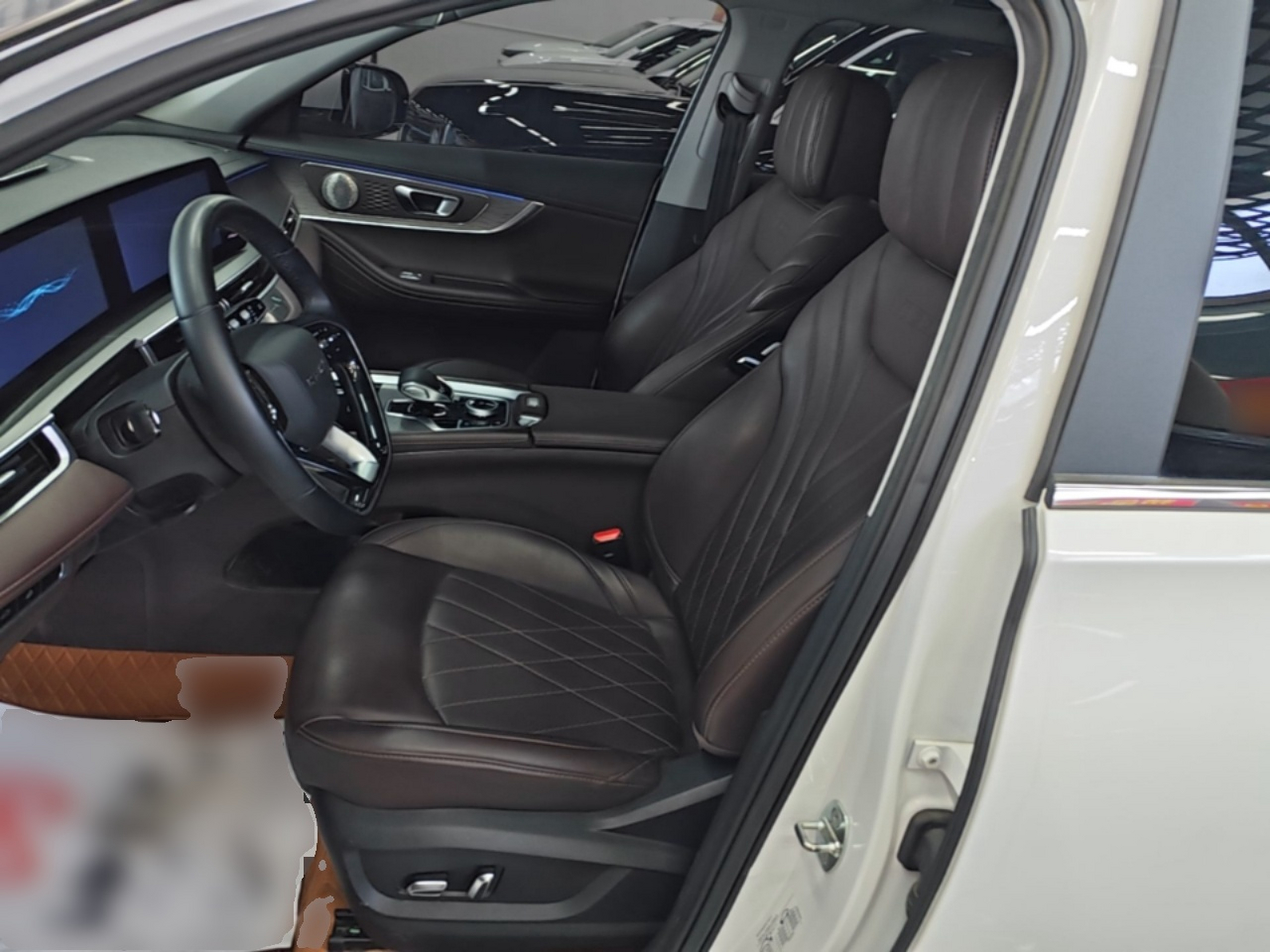 Avant de la voiture