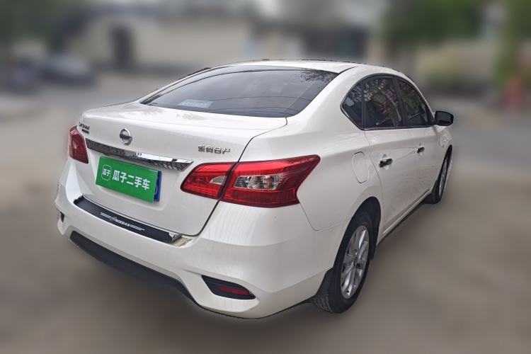 Used Nissan Sylphy 2022 Classic 1.6XL CVT Luxury Edition Rear Right 45 Deg