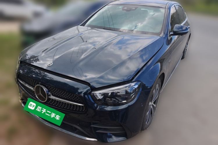 Used Mercedes-Benz E-Class New Energy 2021 E 350 e L Plug-in Hybrid Sports Sedan