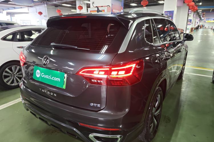 Used Volkswagen Tayron GTE Plug-in Hybrid 2020 1.4T Luxury Model Rear Right 45 Deg