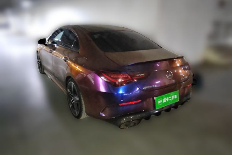 Used Mercedes-Benz CLA AMG 2024 AMG CLA 35 4MATIC Rear Left 45 Deg