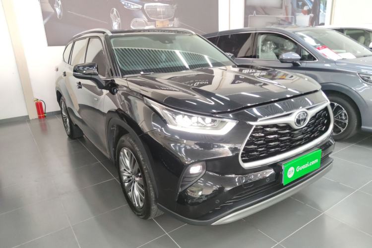 Used Toyota Highlander 2024 2.5L Smart Electric Hybrid Dual-Engine Four-Wheel Drive Prestige Version – 7 Seats