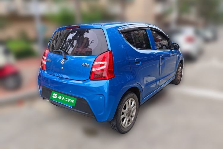 Used Suzuki Alto 2013 1.0L Automatic Luxury Model Rear Right 45 Deg