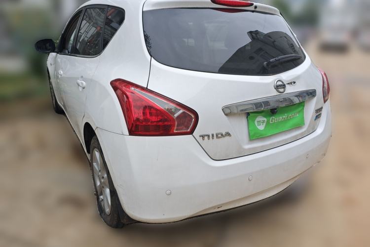 Used Nissan Tiida 2011 1.6L CVT Comfort Model Rear Left 45 Deg