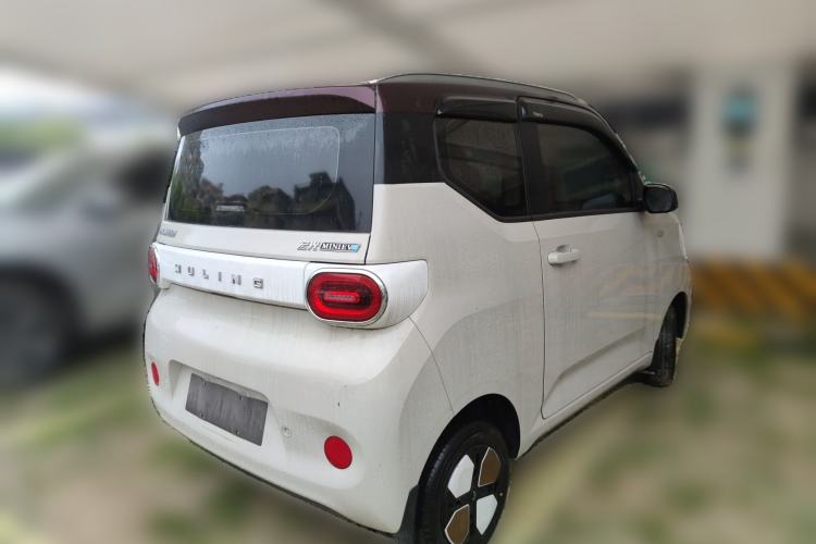 Used Wuling Hongguang MINIEV 2024 3rd Generation 215km Advanced Version Rear Right 45 Deg