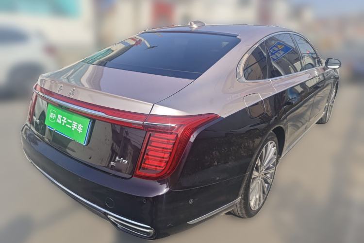 Used Hongqi H9 2022 3.0T Smart Connect Flagship Four-Seater Version Rear Right 45 Deg